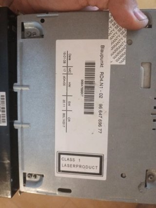 Radio CD Citroen C4, NO TENGO EL CÓDIGO