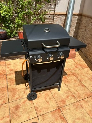 Barbacoa a gas