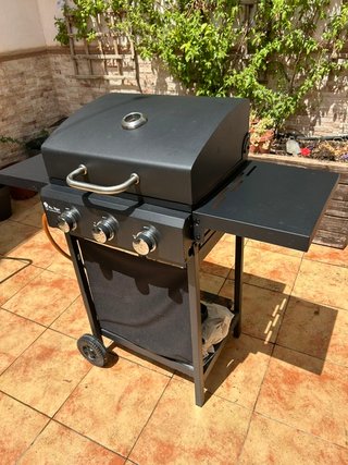 Barbacoa a gas
