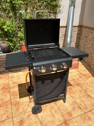 Barbacoa a gas