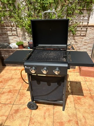 Barbacoa a gas