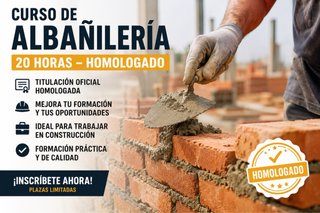 Curso 20h albañileria