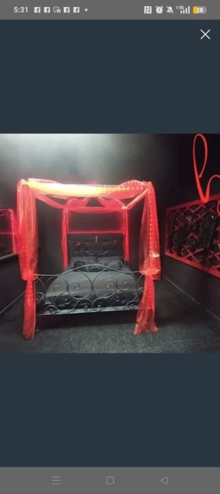 Cama con colchón