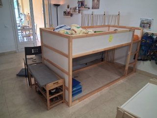 Letto a castello per bambini