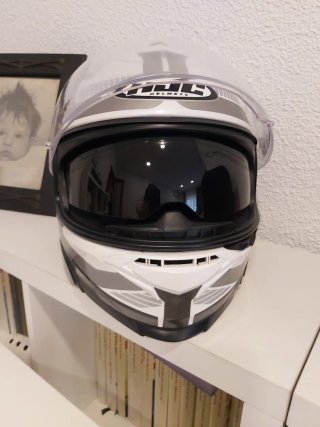 Casco moto marca HJC i71 talla XL