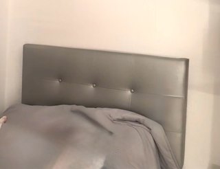 Cabecero plata cama 90