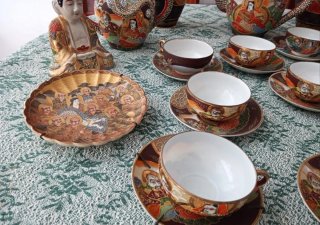 Vajilla Satsuma Japonesa Porcelana