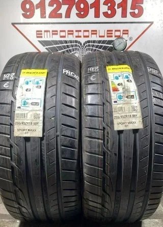 255 45 18 Y DUNLOP RUEDA PREMIUM YA MONTADA