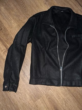 Sobretudo preto shein
