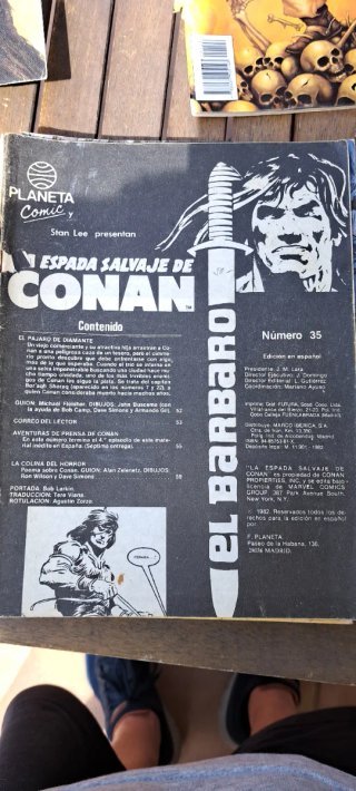 Espada  salvaje de conan(lote) serie oro planeta