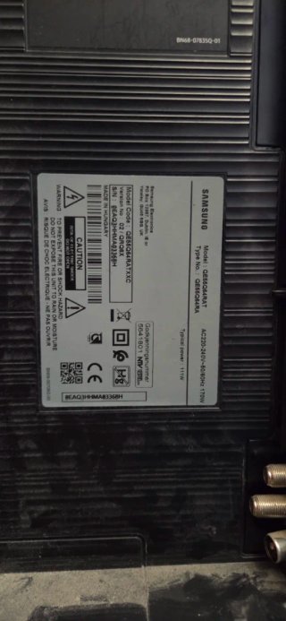 TV Samsung piezas