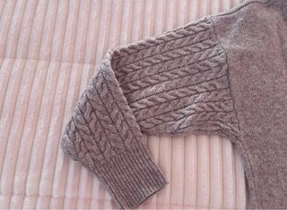 Jersey de lana malva