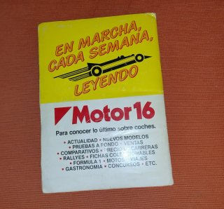 Álbum de coches completo de 162 cromos
