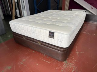 CANAPÉ MAGISTER TAPIZAD+COLCHÓN RELAX VISCO150x200