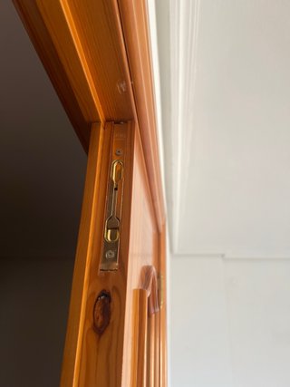 Puerta doble madera