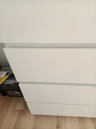 Cómoda blanca Malm