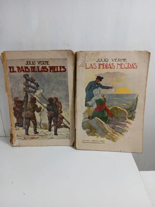 2 novelas antiguas de julio verne. Año 1933