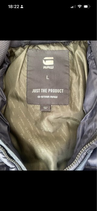 Chaqueta G-Star Whistler con Capucha Talla L