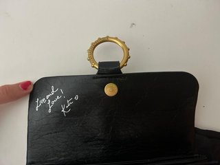 Bolso Zadig & Voltaire Negro Mediano Dorado