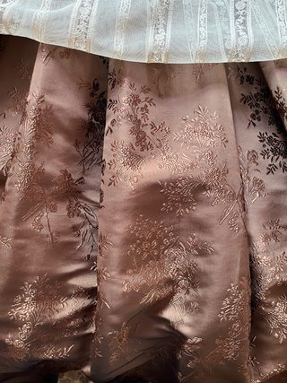 Traje de huertana talla 38 con botines talla 36