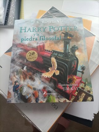Libro Harry Potter y la piedra filosofal