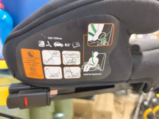 Alzador coche con Isofix