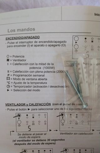 Calefactor de pared