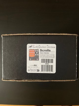 Pedal bajo Drive, EQ (Scrolls) *NUEVO*