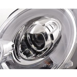 Faros Luz Diurna Mini One/Cooper 06-10 Cromo