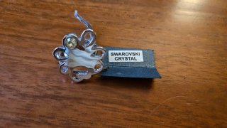 Anillo regulable Swarovski Flor Cristal Amarillo