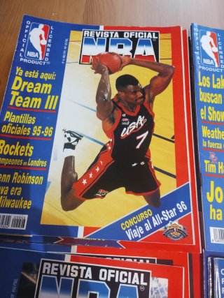 Lote Revista Oficial NBA