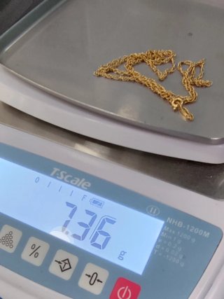 00649 Cadena Singapur Oro 18k. 68cm.