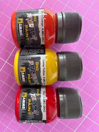 Pinturas ammo drybrush