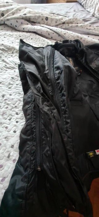 Chaqueta Bering Lady T4 Negra Moto Mujer