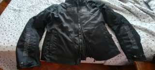 Chaqueta Bering Lady T4 Negra Moto Mujer
