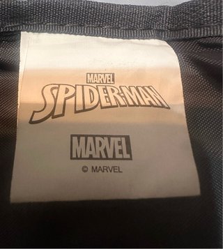 Mochila Spiderman Marvel Negra y Azul