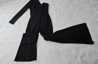 Mono Negro Talla M Corte Pantalón Ancho