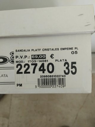 Sandalias fiesta