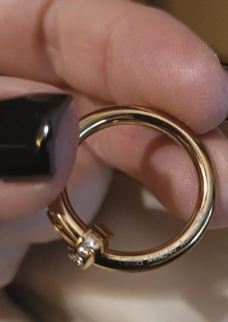 Anillo clavo de Cartier