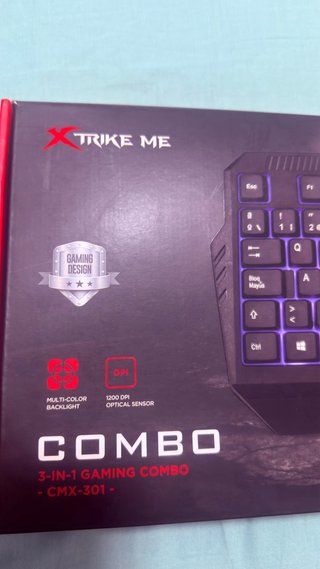Teclado Xtrike con Ratón combo nuevo a estrenar