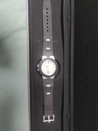 Reloj bvlgari aluminium