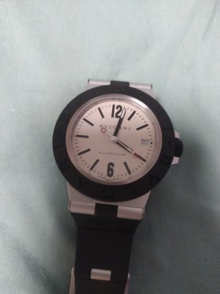 Reloj bvlgari aluminium