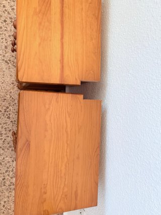 Mesitas de noche de madera