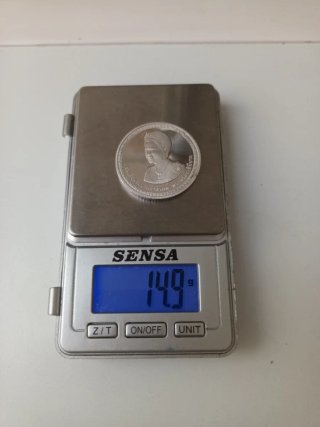 Moneda de Plata Tailandia Reina Sirikit