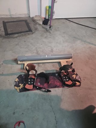 Tabla Snow + Simulador Cajón