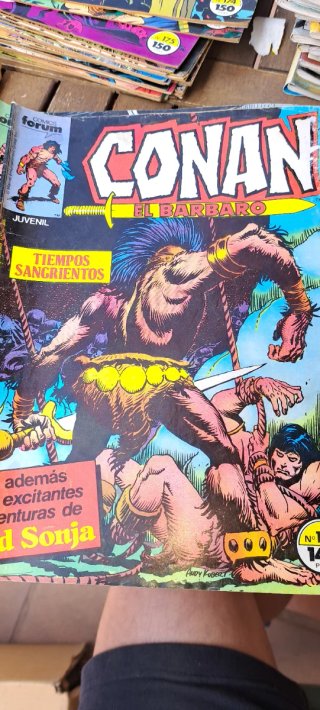 Conan el barbaro Marvel (lote)