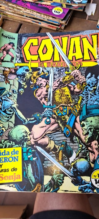 Conan el barbaro Marvel (lote)