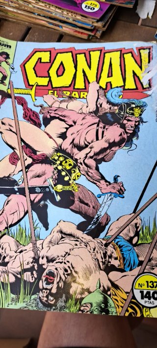 Conan el barbaro Marvel (lote)