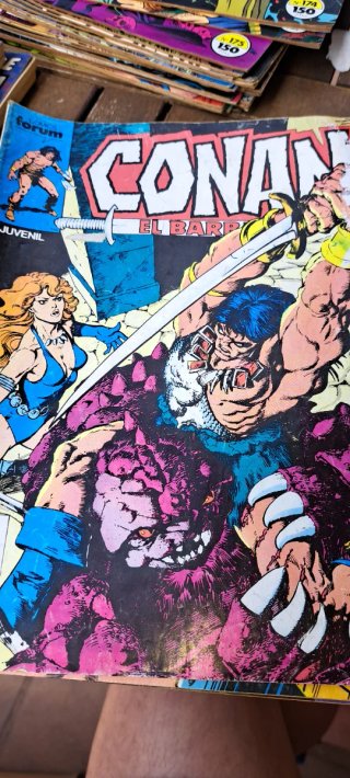 Conan el barbaro Marvel (lote)