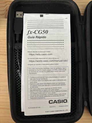 Calculadora gráfica CASIO fx-CG50.